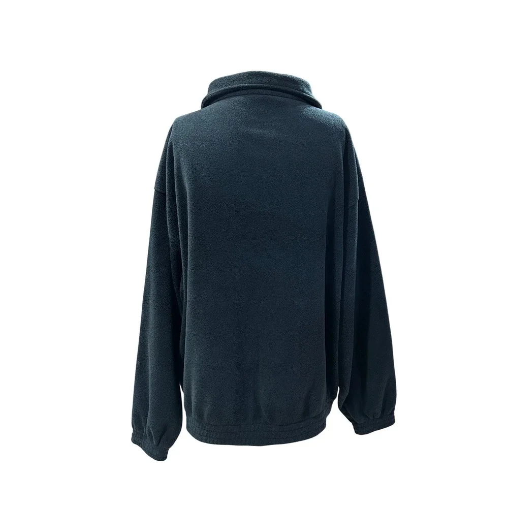 Tri-Mountain Mens Siemens Healthineers Fleece Jacket 3XLT Black Full Zip S7600